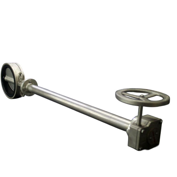Extended Stem Stainless Steel Butterfly Valve